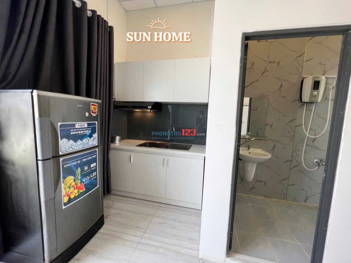  STUDIO BAN CÔNG FULL NỘI THẤT –TÁCH BẾP GẦN SÂN BAY
