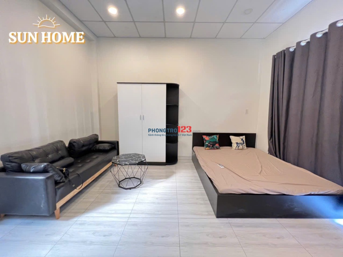  STUDIO BAN CÔNG FULL NỘI THẤT –TÁCH BẾP GẦN SÂN BAY