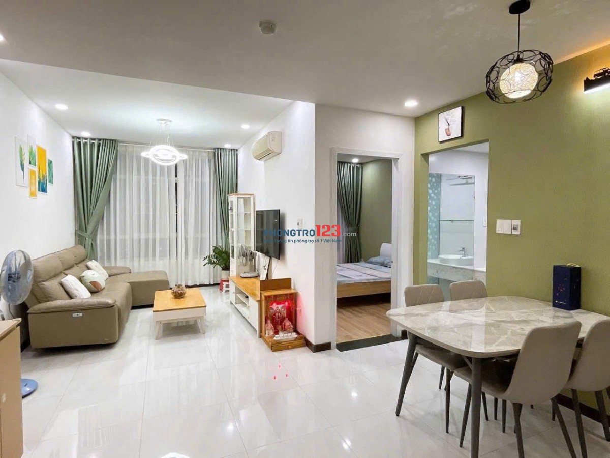 Chung cư Satra, Phan Đăng Lưu, P1, PN, 145m2, 3PN, 2WC, Nội thất, 21tr/th.