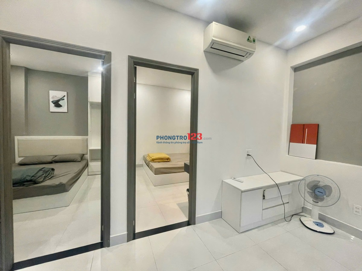 CHO THUÊ CĂN HỘ 2 PHÒNG NGỦ SIÊU RỘNG ĐẸP -NHÀ MỚI-HẦM XE-THANG MÁY-DỌN PHÒNG NGAY TRUNG TÂM QUẬN 3