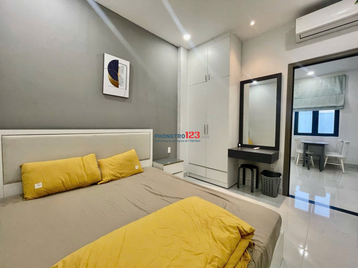 CHO THUÊ CĂN HỘ 2 PHÒNG NGỦ SIÊU RỘNG ĐẸP -NHÀ MỚI-HẦM XE-THANG MÁY-DỌN PHÒNG NGAY TRUNG TÂM QUẬN 3