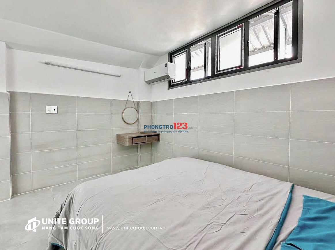 Phòng trọ có gác lửng cao 2m4 ngay Trường Sa Bình Thạnh, gần Cầu Thị Nghè Q1, Q2, ngã tư Hàng Xanh