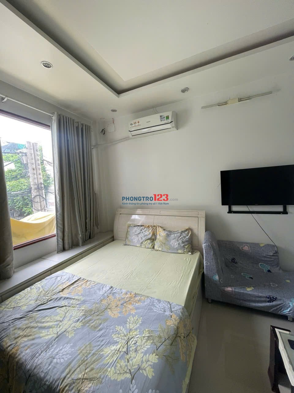 Phòng trọ siêu cute tại Dragon Village, 990, p Phú Hữu, Q9, HCM. Diện tích 25m² 2.5 triệu