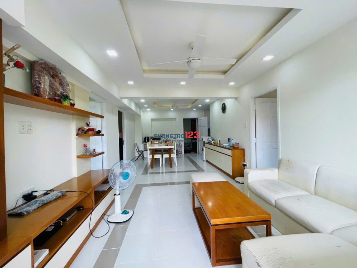 Chung cư Phúc Yên, Phan Huy Ích, TB: 87m2, 2p ngủ, có nội thất, 10triệu
