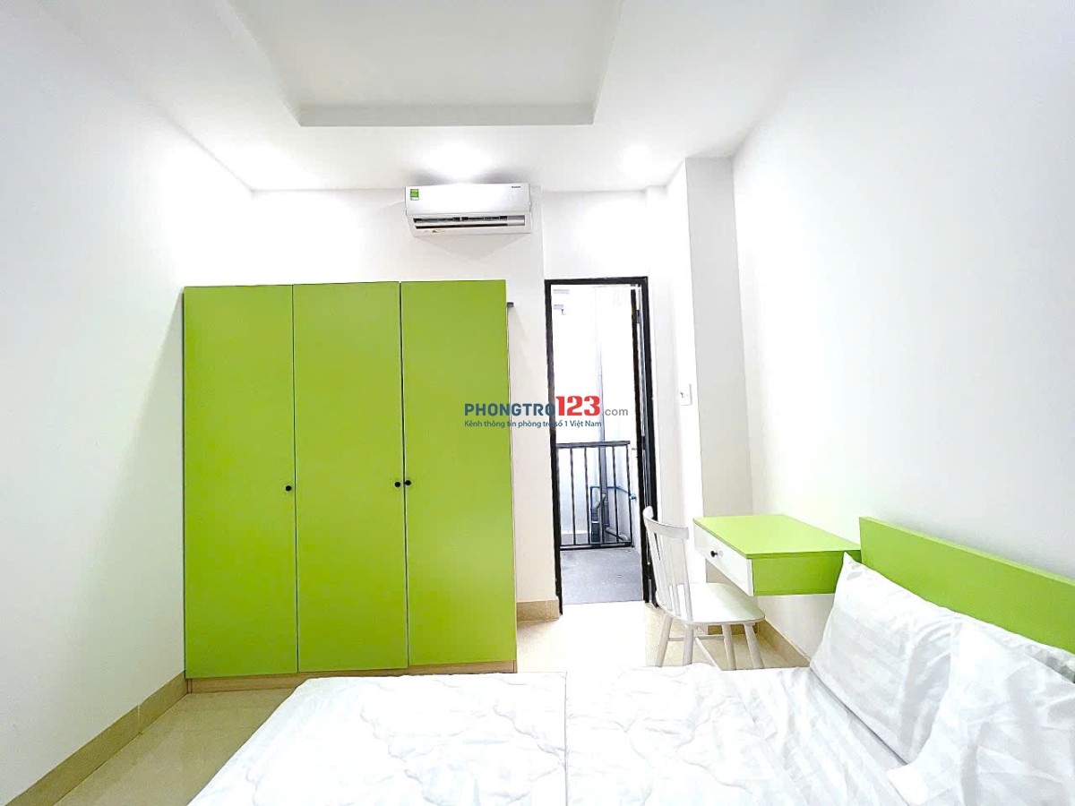 CHO THUÊ PHÒNG FULL NỘI THẤT – CỬA SỔ BAN CÔNG THOÁNG MÁT