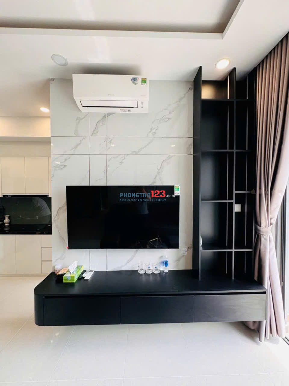 Chung cư Phú Thạnh, Nguyễn Sơn, TP: 3p ngủ, 110m2, ban công, 10triệu