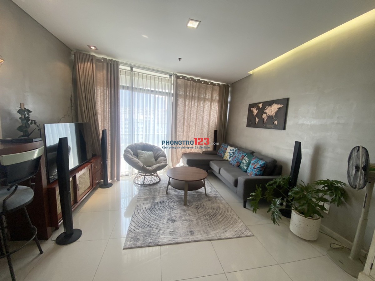 Satra Eximland - Phan Đăng Lưu, P1, PN, 145m2, 3PN, 2WC, Nội thất, 22tr/th