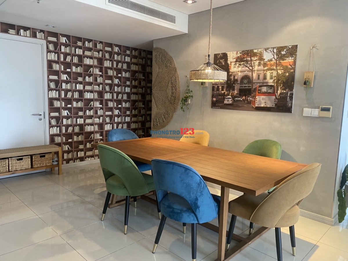 Satra Eximland - Phan Đăng Lưu, P1, PN, 145m2, 3PN, 2WC, Nội thất, 22tr/th