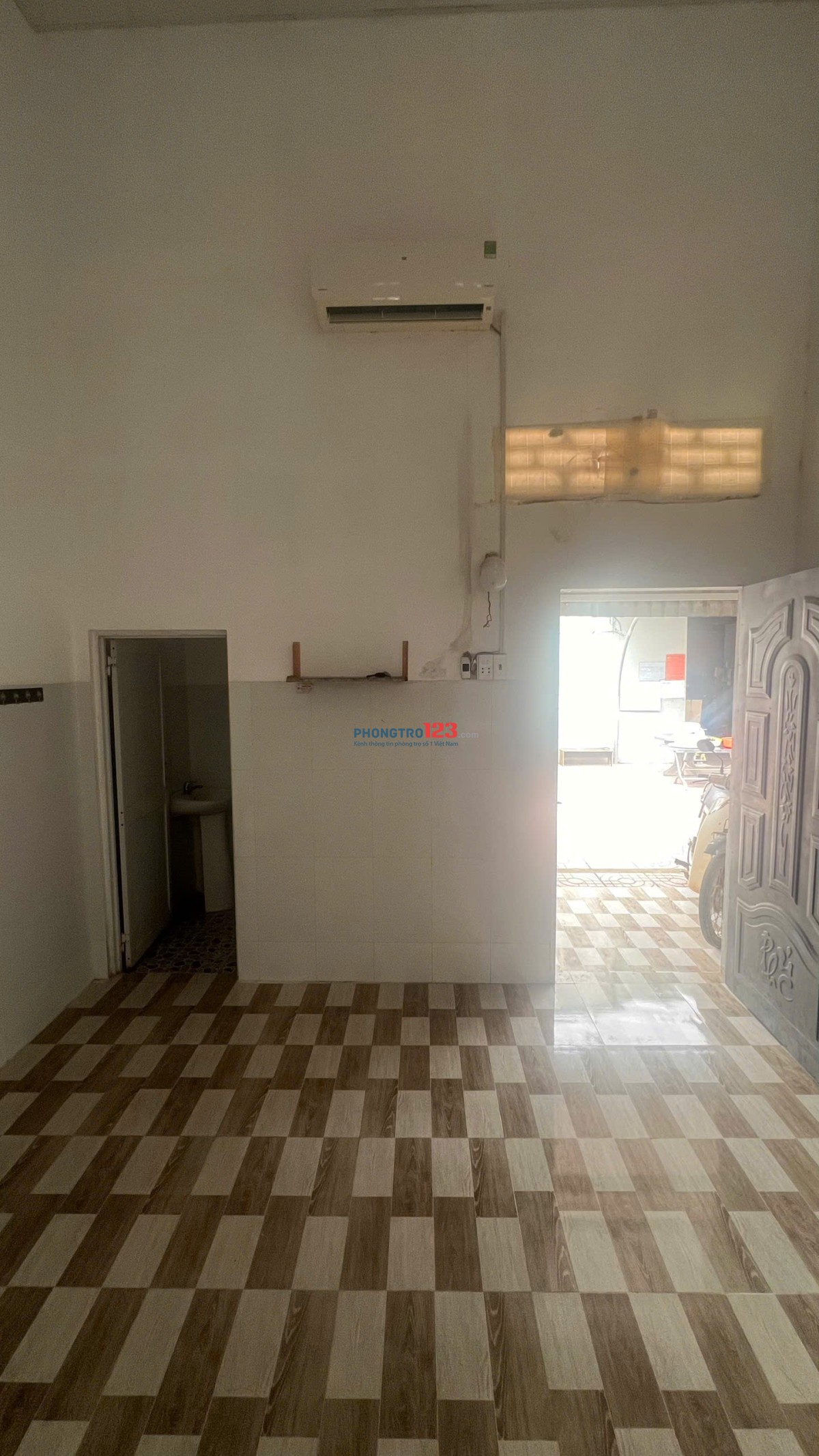 Phòng trọ gác 23m² giá 1,5 triệu/tháng trung tâm Long Điền, gần CĐ Dầu khí, an ninh, riêng tư
