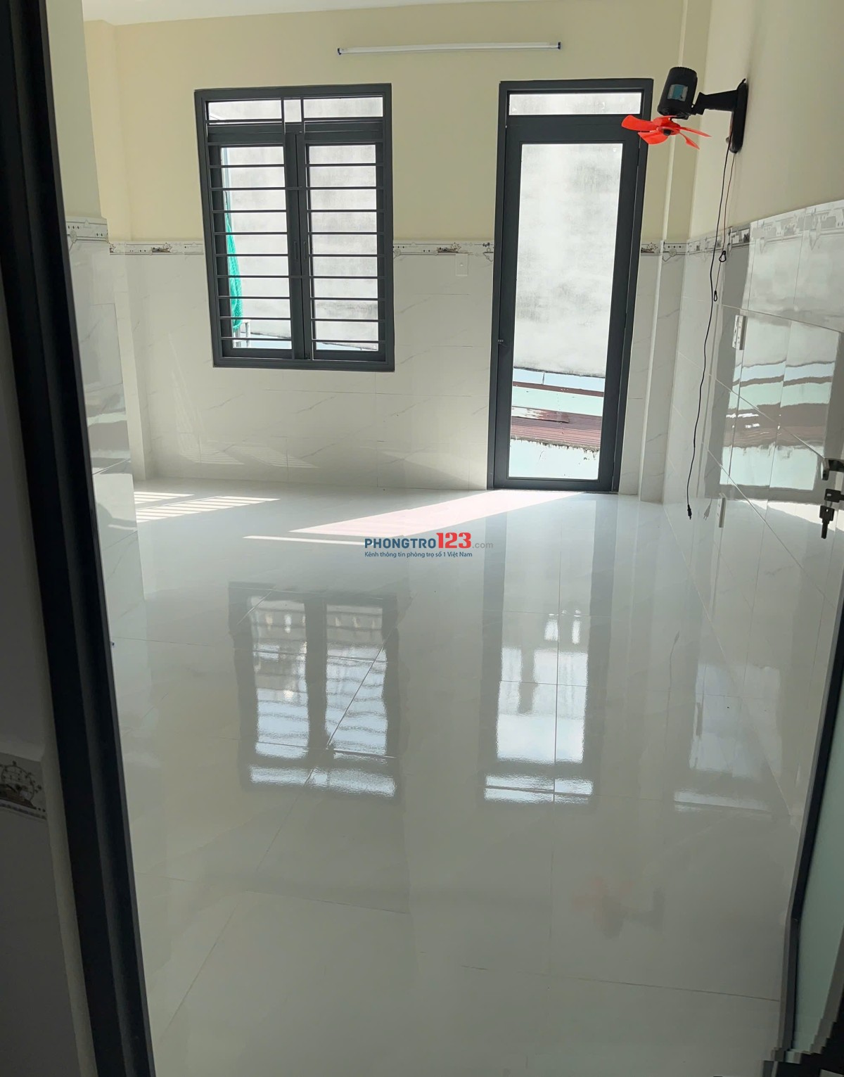 Phòng trọ mới xây đối diện Cao đẳng FPT, công viên phần mềm Quang Trung