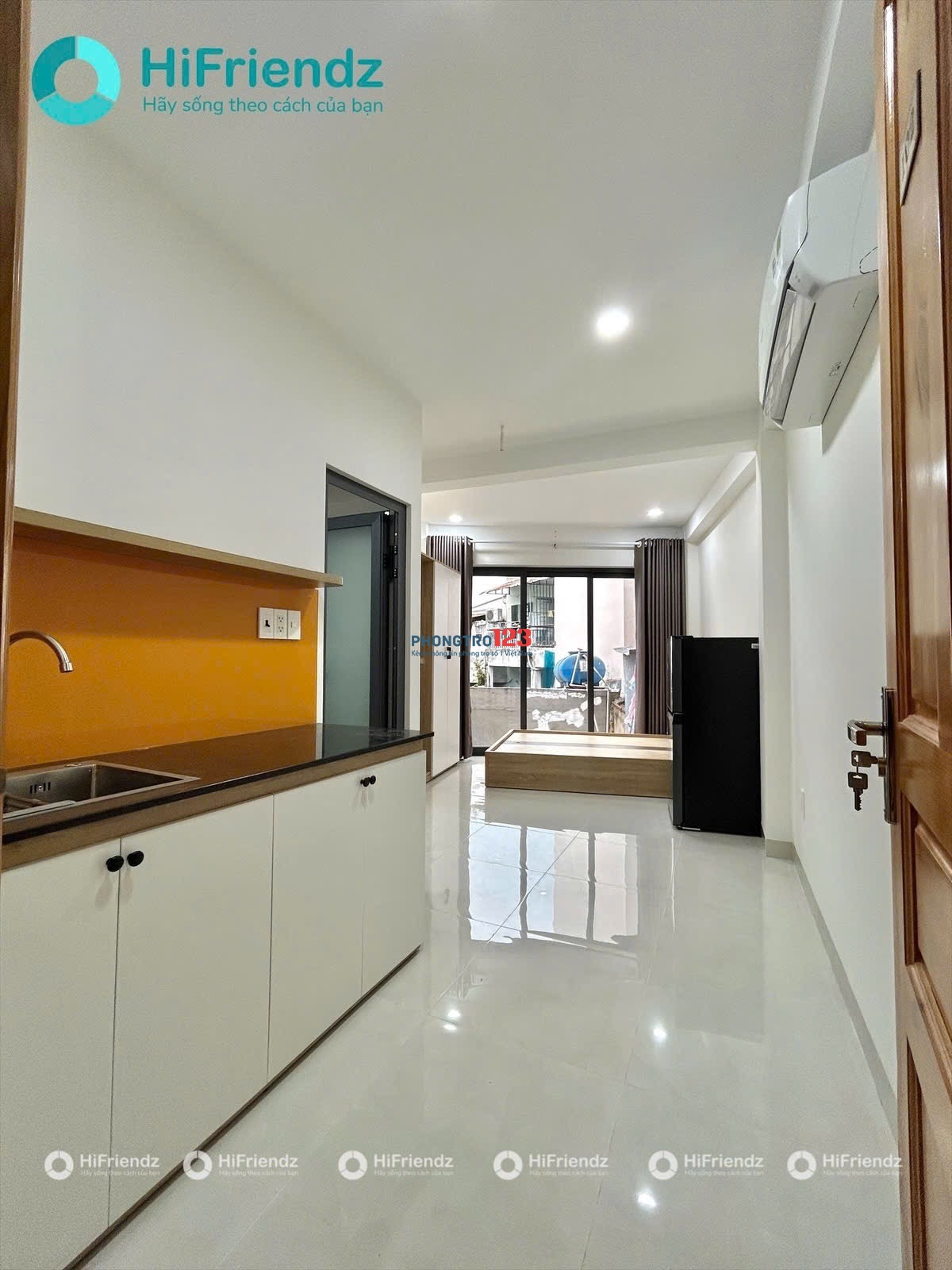 CHO THUÊ CĂN STUDIO BAN CÔNG – FULL NỘI THẤT