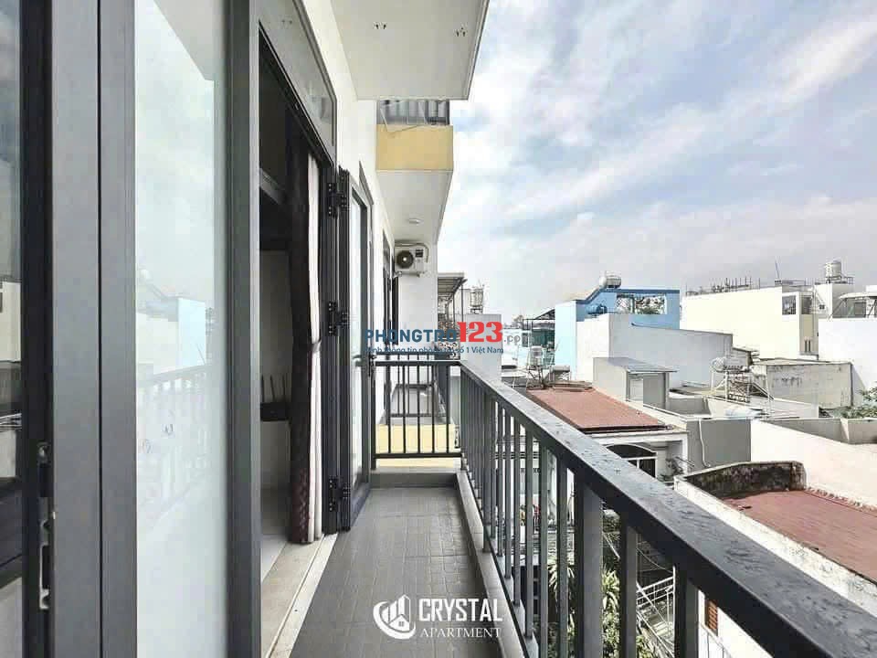 Phòng trọ có gác và ban công full nội thất ngay giữa trung tâm Tân Phú