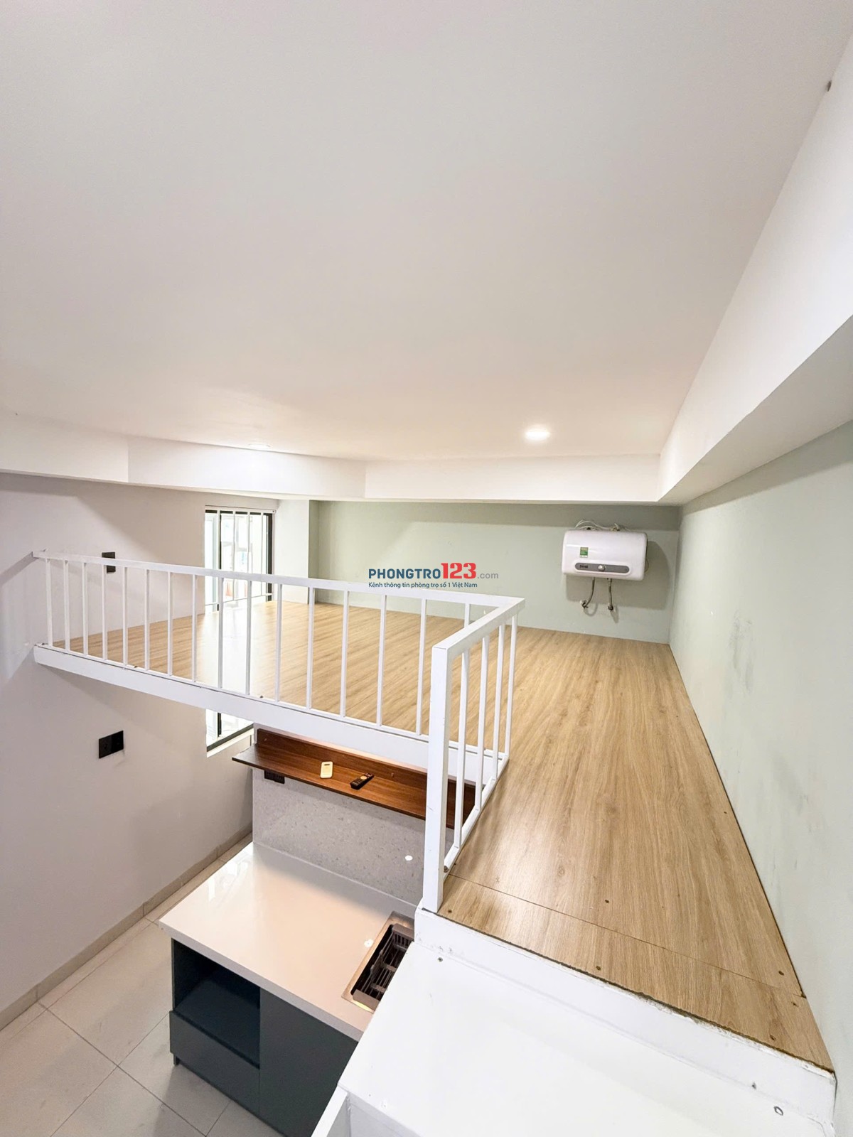 Cho thuê phòng gác/duplex mới nhà thang máy ở Dương Quảng Hàm Gò Vấp gần siêu thị Emart, ĐH Văn Lang