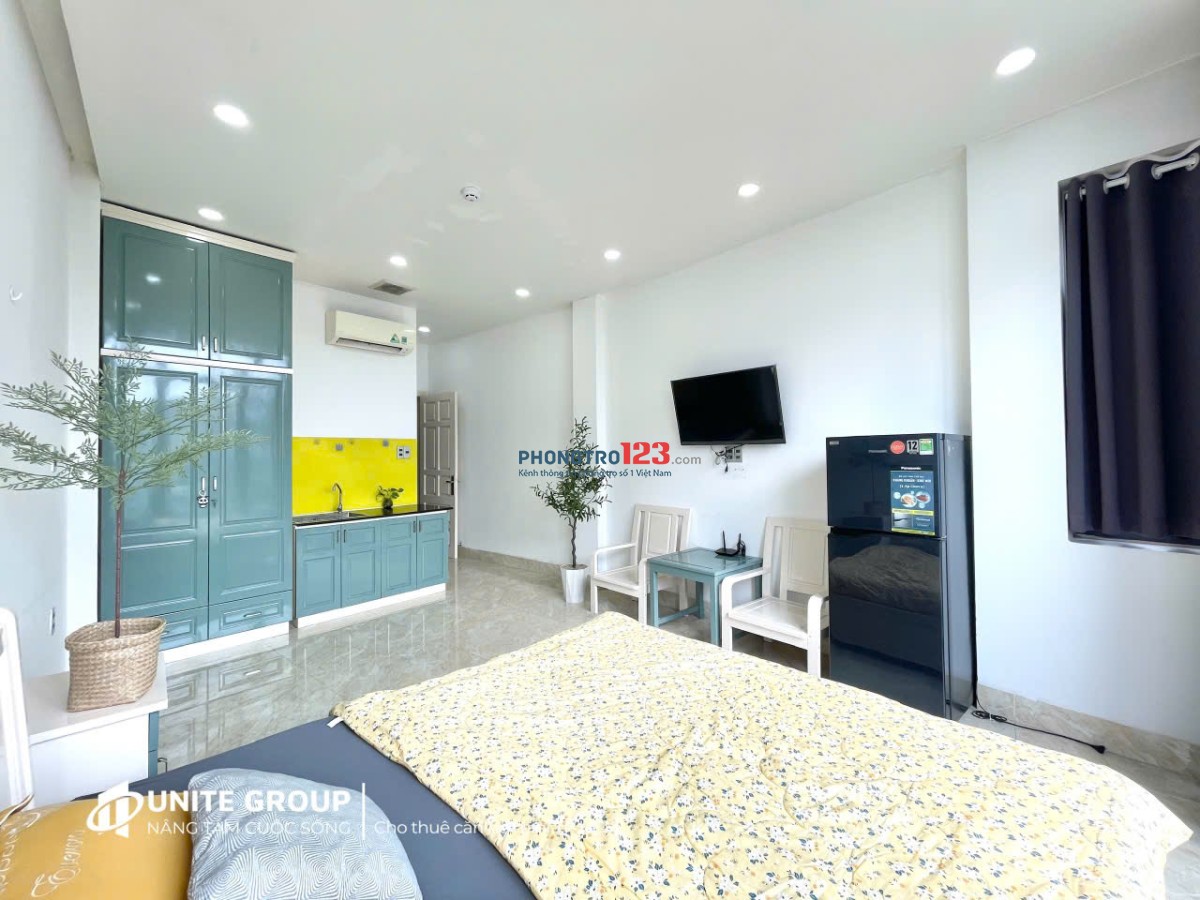 CHO THUÊ PHÒNG FULL NỘI THẤT MỚI 100% – 35m² – CỬA SỔ LỚN, SIÊU THOÁNG – PHÚ NHUẬN GẦN Q1, Q3