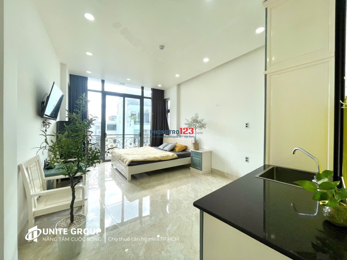 CHO THUÊ PHÒNG FULL NỘI THẤT MỚI 100% – 35m² – CỬA SỔ LỚN, SIÊU THOÁNG – PHÚ NHUẬN GẦN Q1, Q3