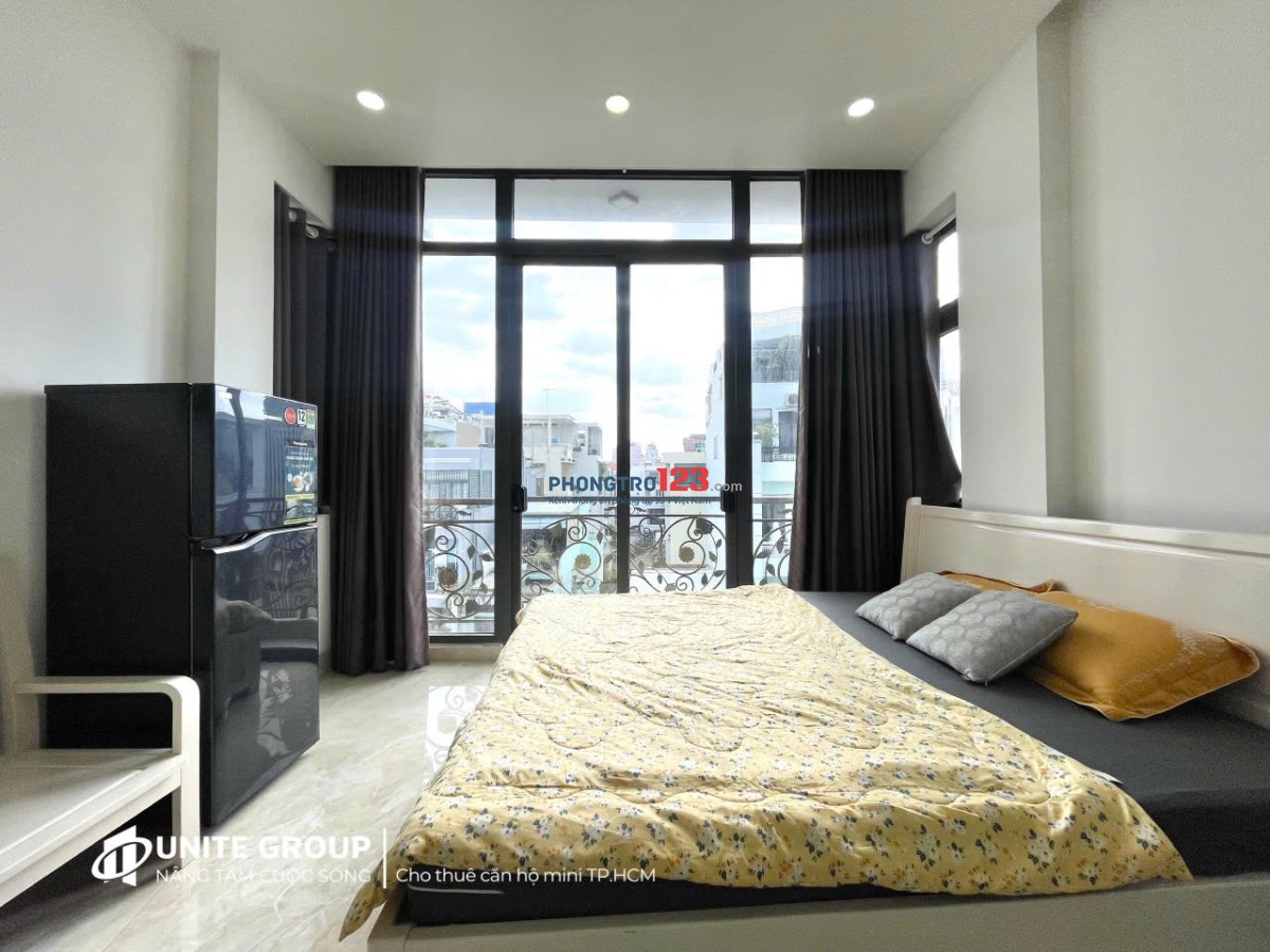 CHO THUÊ PHÒNG FULL NỘI THẤT MỚI 100% – 35m² – CỬA SỔ LỚN, SIÊU THOÁNG – PHÚ NHUẬN GẦN Q1, Q3