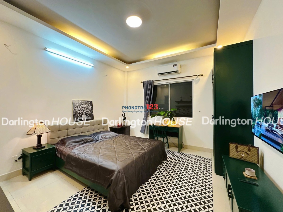 Căn Hộ Gần Cầu Thủ Thiêm, Máy Giặt Riêng, Studio 30m2, Cửa sổ trời, Gần Landmark 81,Bason, Hàng Xanh