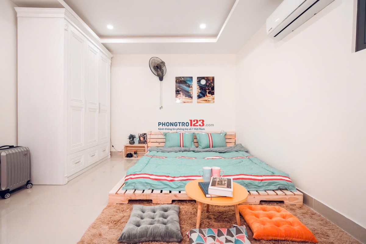 Phòng 30m2, cửa sổ thoáng, full nội thất, Lê Văn Duyệt, Bình Thạnh - gần Chợ Bà Chiểu, gần Q1, Q3
