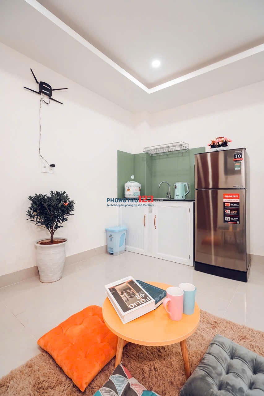 Phòng 30m2, cửa sổ thoáng, full nội thất, Lê Văn Duyệt, Bình Thạnh - gần Chợ Bà Chiểu, gần Q1, Q3