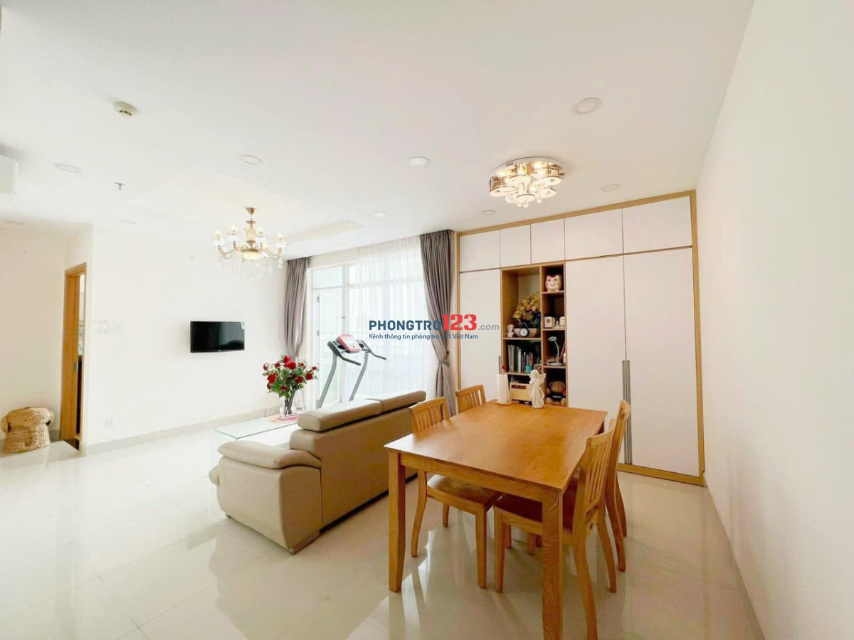 chung cư Ruby, Tân Bình rộng 90m2, 2p ngủ, NTCC giá 10,5tr