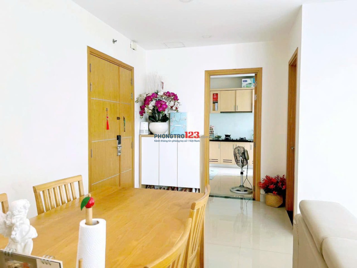 chung cư Ruby, Tân Bình rộng 90m2, 2p ngủ, NTCC giá 10,5tr
