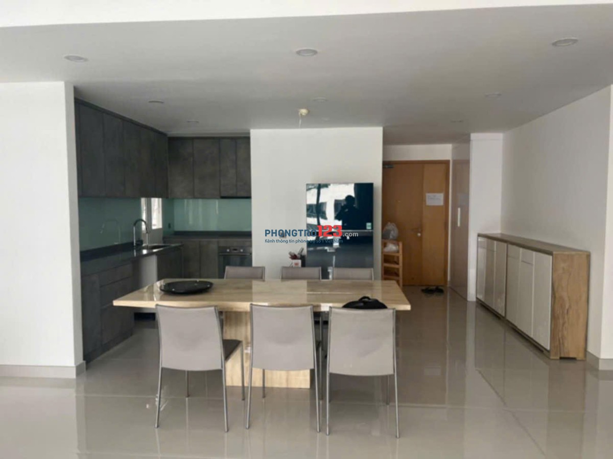 Chung cư Satra, Phan Đăng Lưu, PN: 145m2, full nội thất, 3p ngủ, 20tr