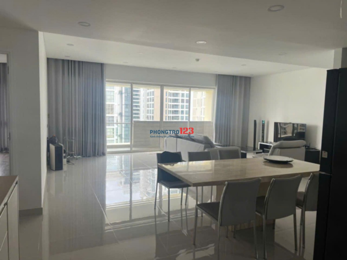 Chung cư Satra, Phan Đăng Lưu, PN: 145m2, full nội thất, 3p ngủ, 20tr