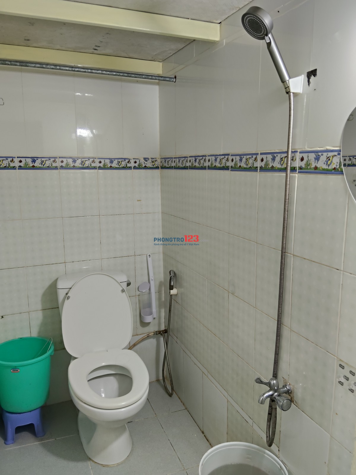 Phòng trọ máy lạnh, toilet trong phòng, giờ giấc tự do quận 4