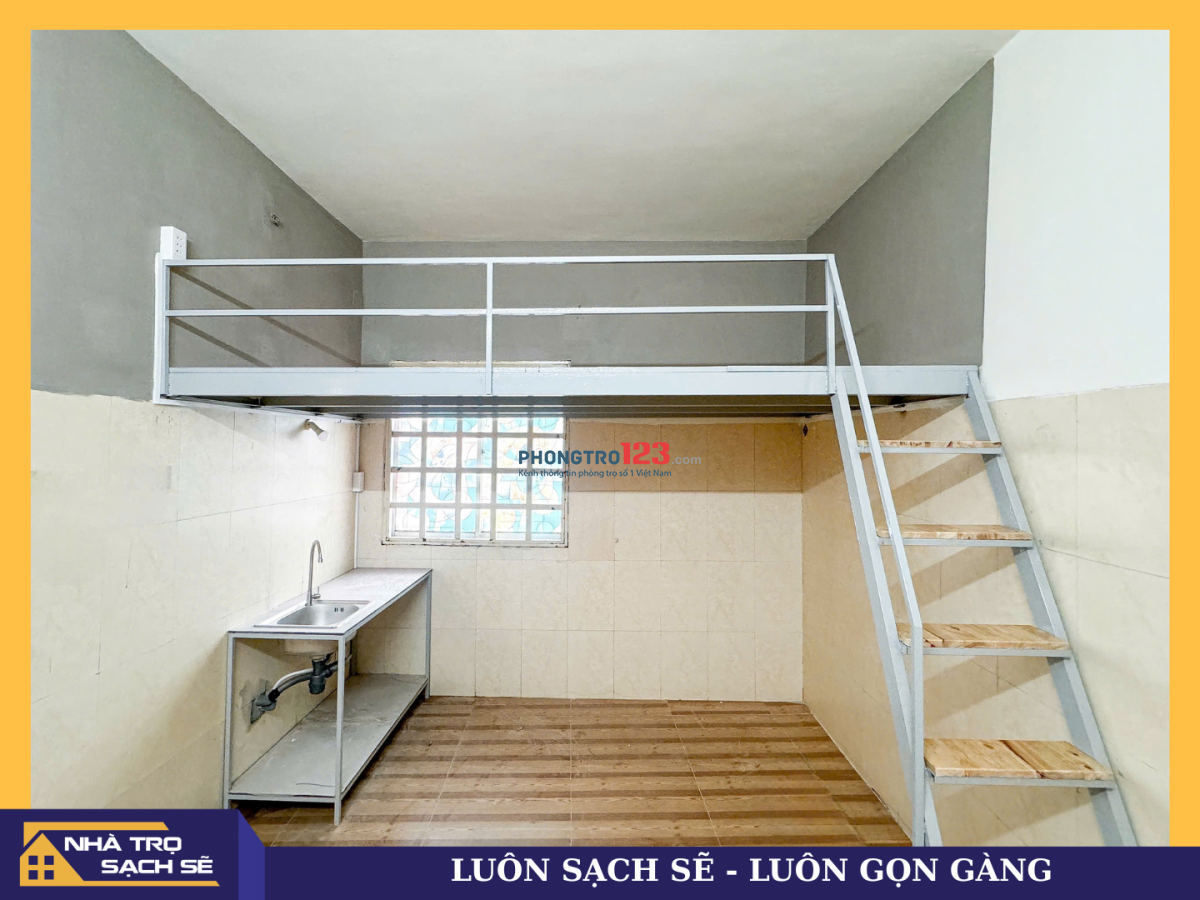 PHÒNG TRỌ 15M2 ĐƯỜNG TÂN THỚI NHẤT 13, QUẬN 12 - HUFLIT (HOCMON)