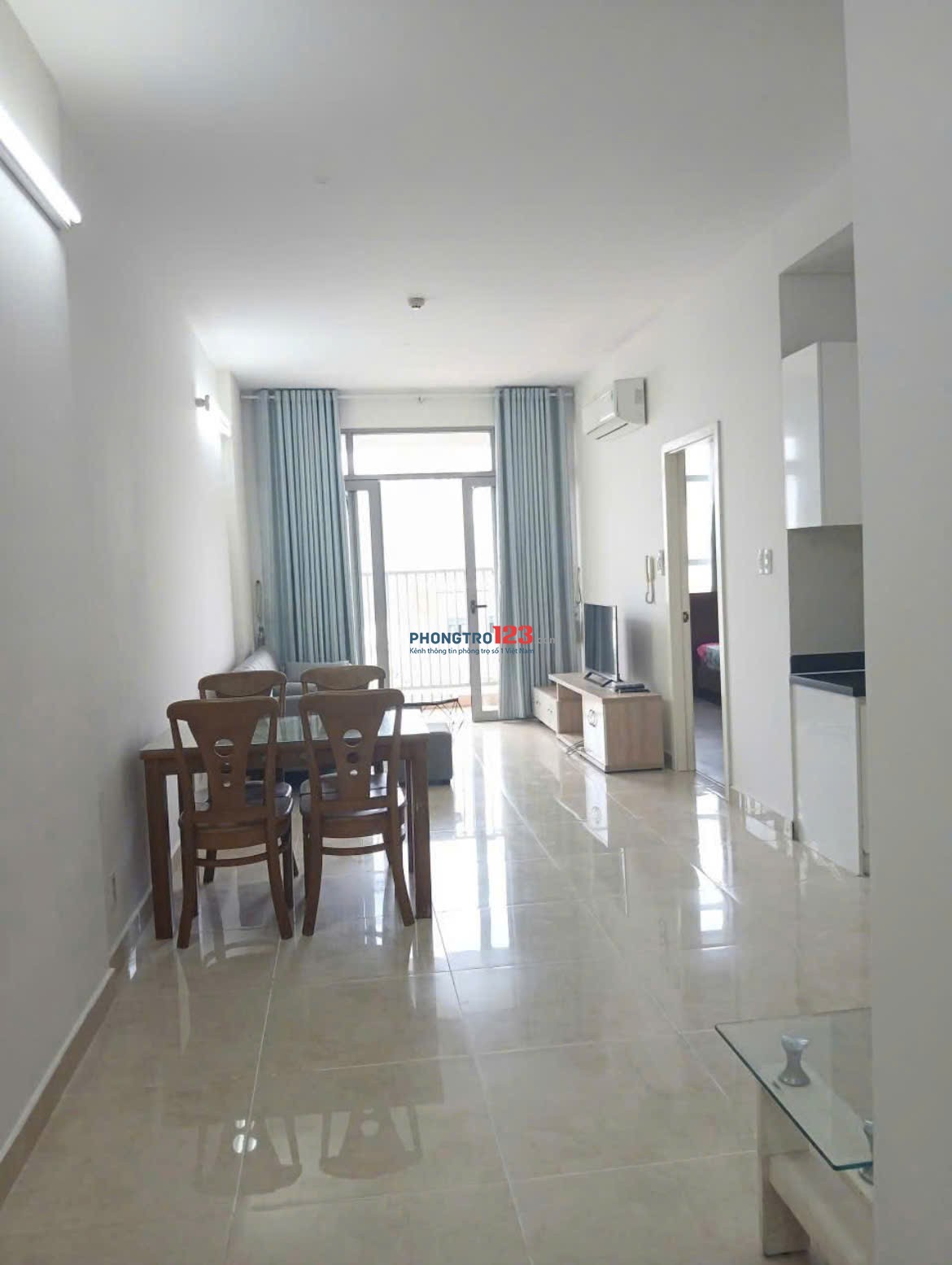 Chung cư Mỹ Phước,P2, Bình Thạnh, Căn góc, 3PN, Nội thất, 14tr/th.