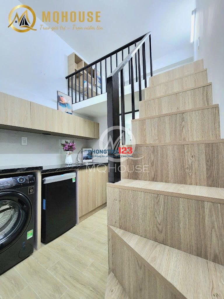 Cho thuê phòng có gác - duplex vừa xây tại quận Tân Bình