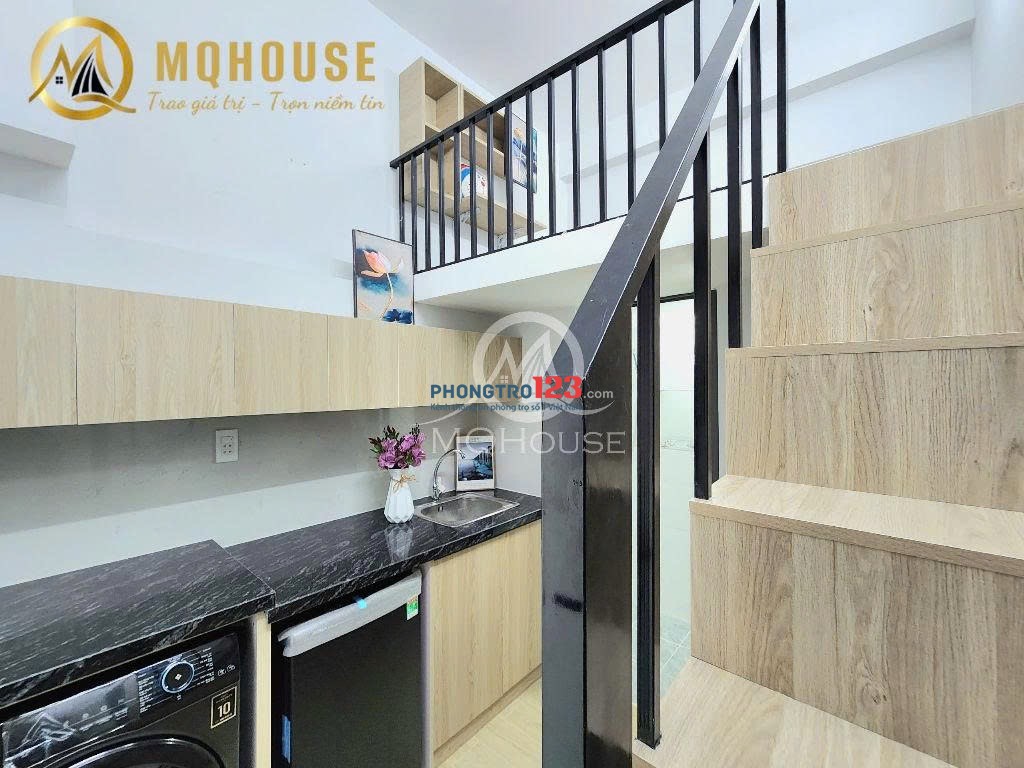 Cho thuê phòng có gác - duplex vừa xây tại quận Tân Bình