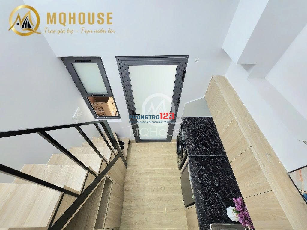 Cho thuê phòng có gác - duplex vừa xây tại quận Tân Bình