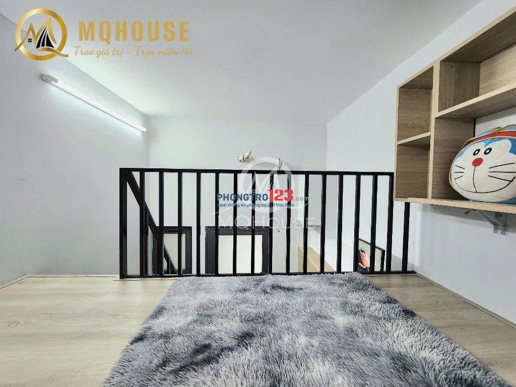 Cho thuê phòng có gác - duplex vừa xây tại quận Tân Bình