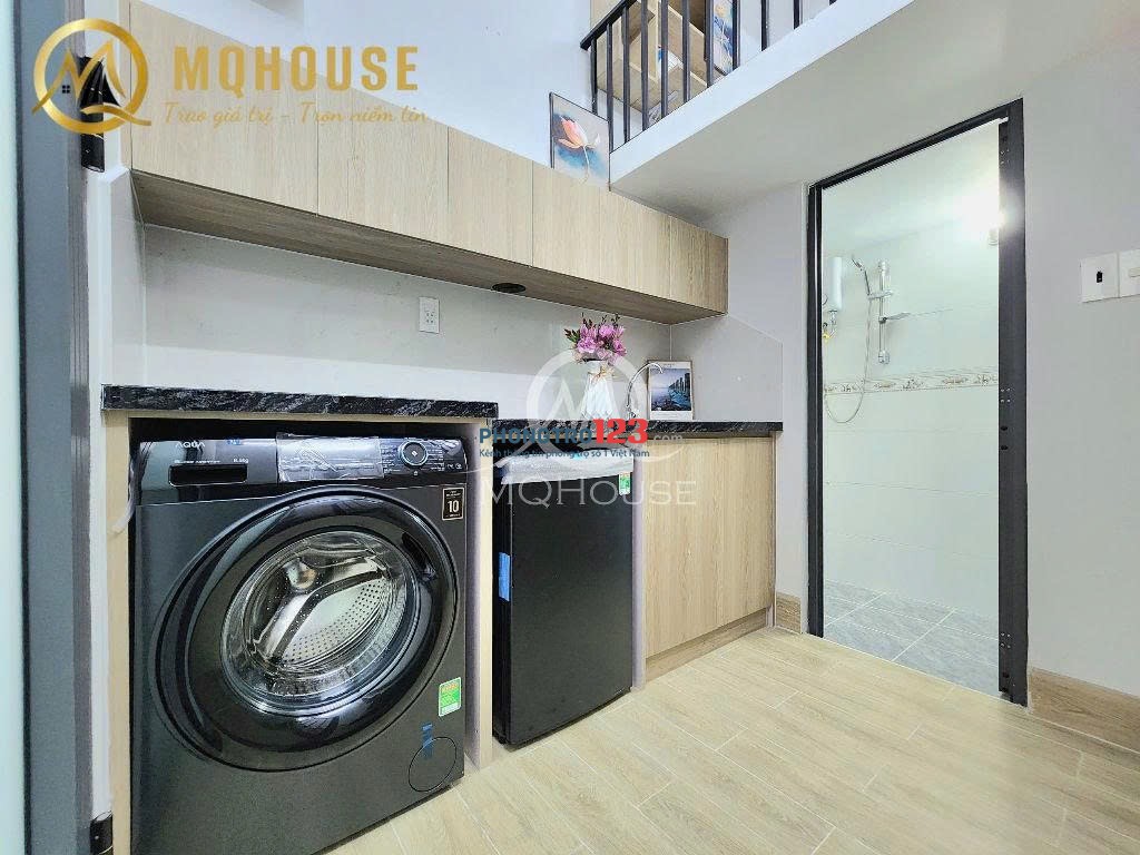 Cho thuê phòng có gác - duplex vừa xây tại quận Tân Bình