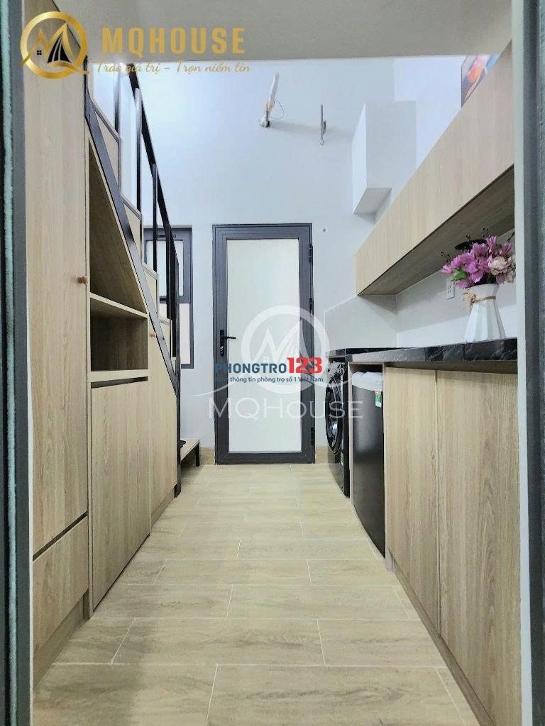 Cho thuê phòng có gác - duplex vừa xây tại quận Tân Bình