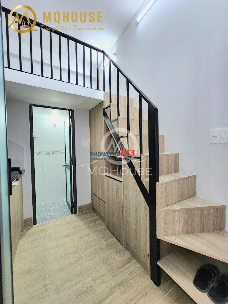 Cho thuê phòng có gác - duplex vừa xây tại quận Tân Bình