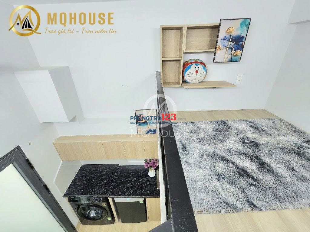 Cho thuê phòng có gác - duplex vừa xây tại quận Tân Bình