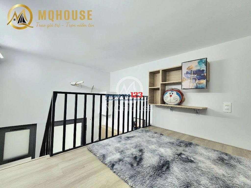 Cho thuê phòng có gác - duplex vừa xây tại quận Tân Bình