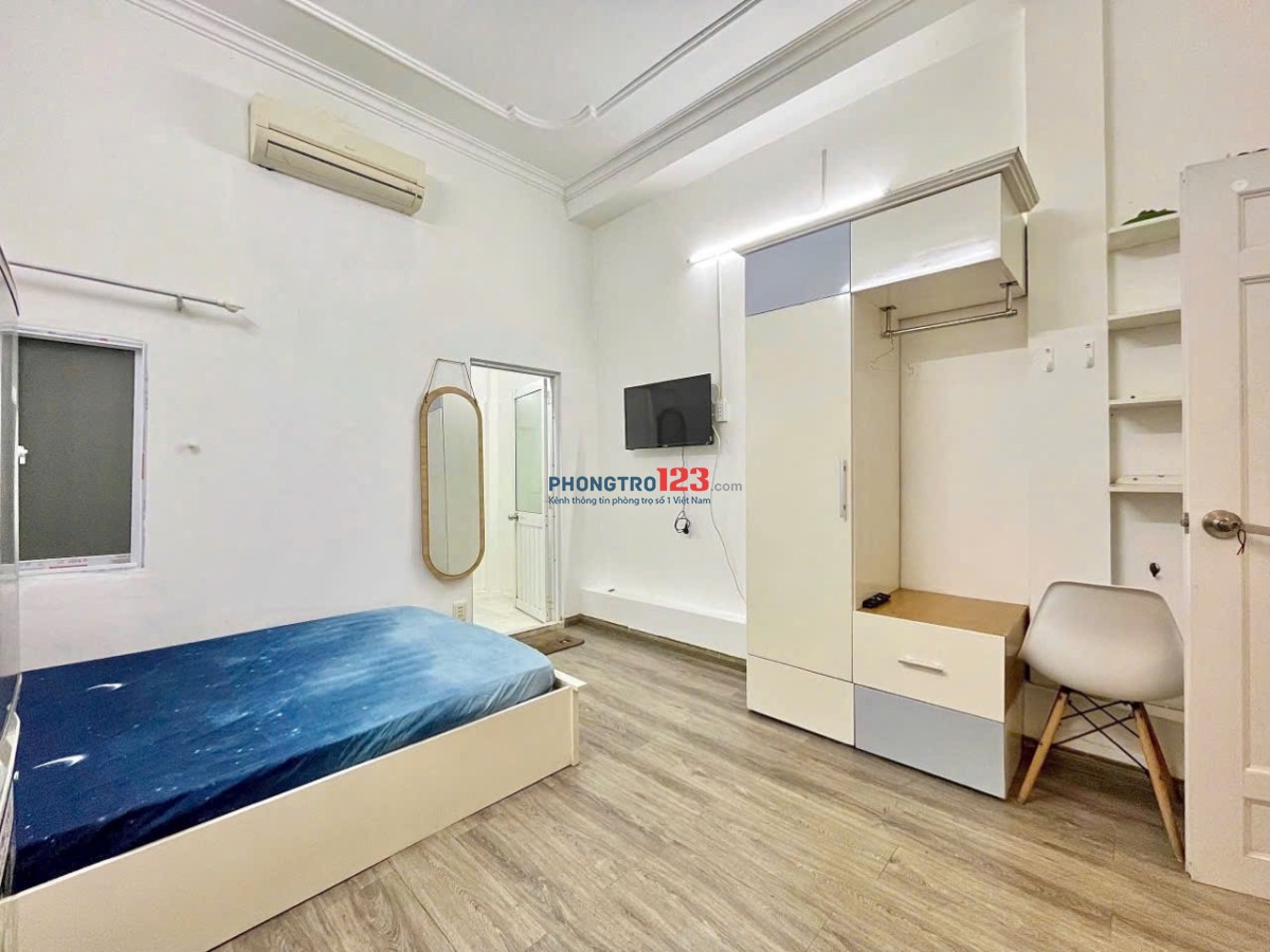 CHO THUÊ PHÒNG ĐỦ NỘI THẤT Ở NGHUYỄN THỊ MINH KHAI QUẬN 1 GẦN CẦU THỊ NGHÈ 1, THẢO CẦM VIÊN