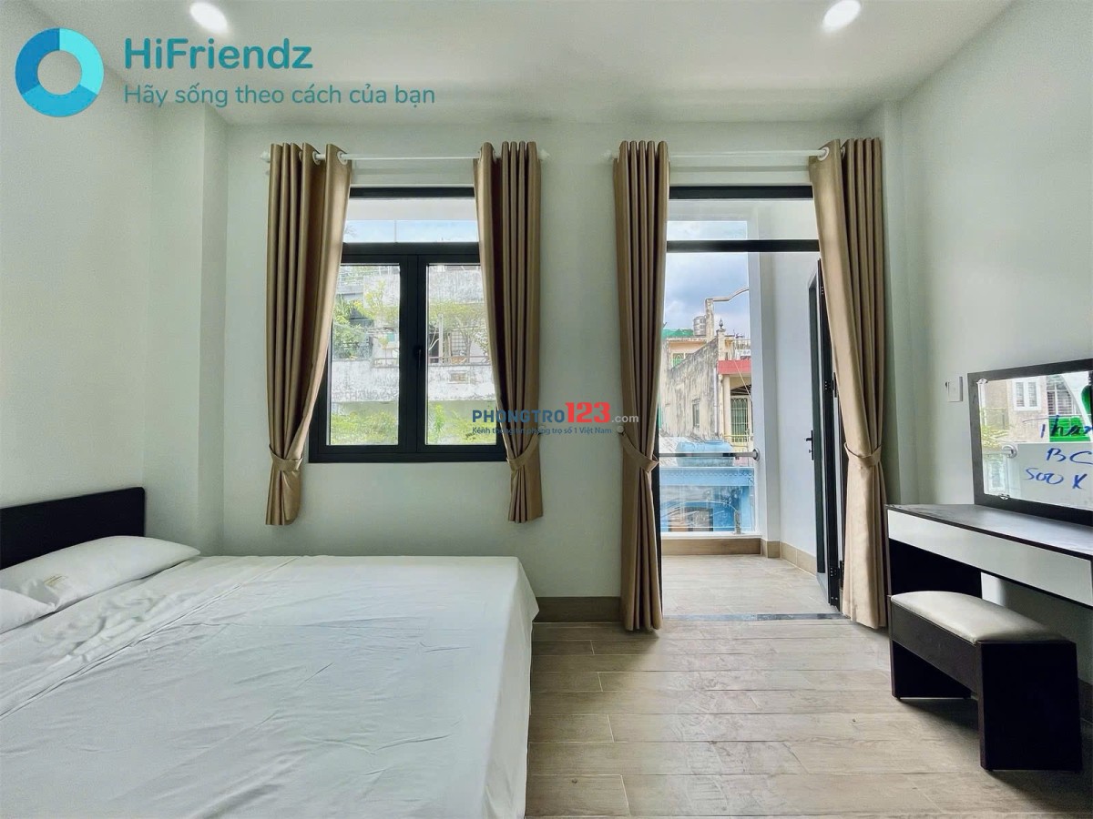 STUDIO MỚI XÂY FULL NỘI THẤT BAN CÔNG