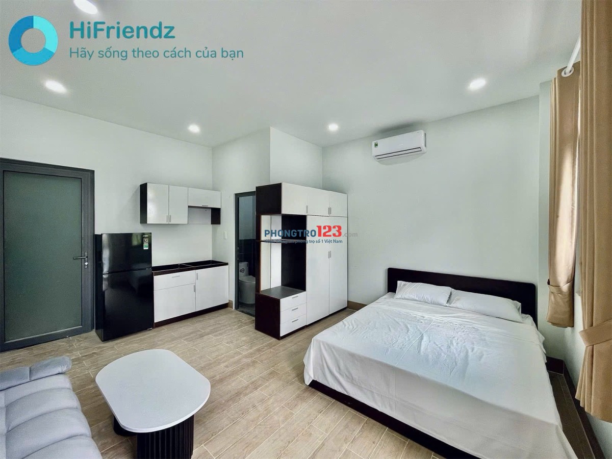 STUDIO MỚI XÂY FULL NỘI THẤT BAN CÔNG