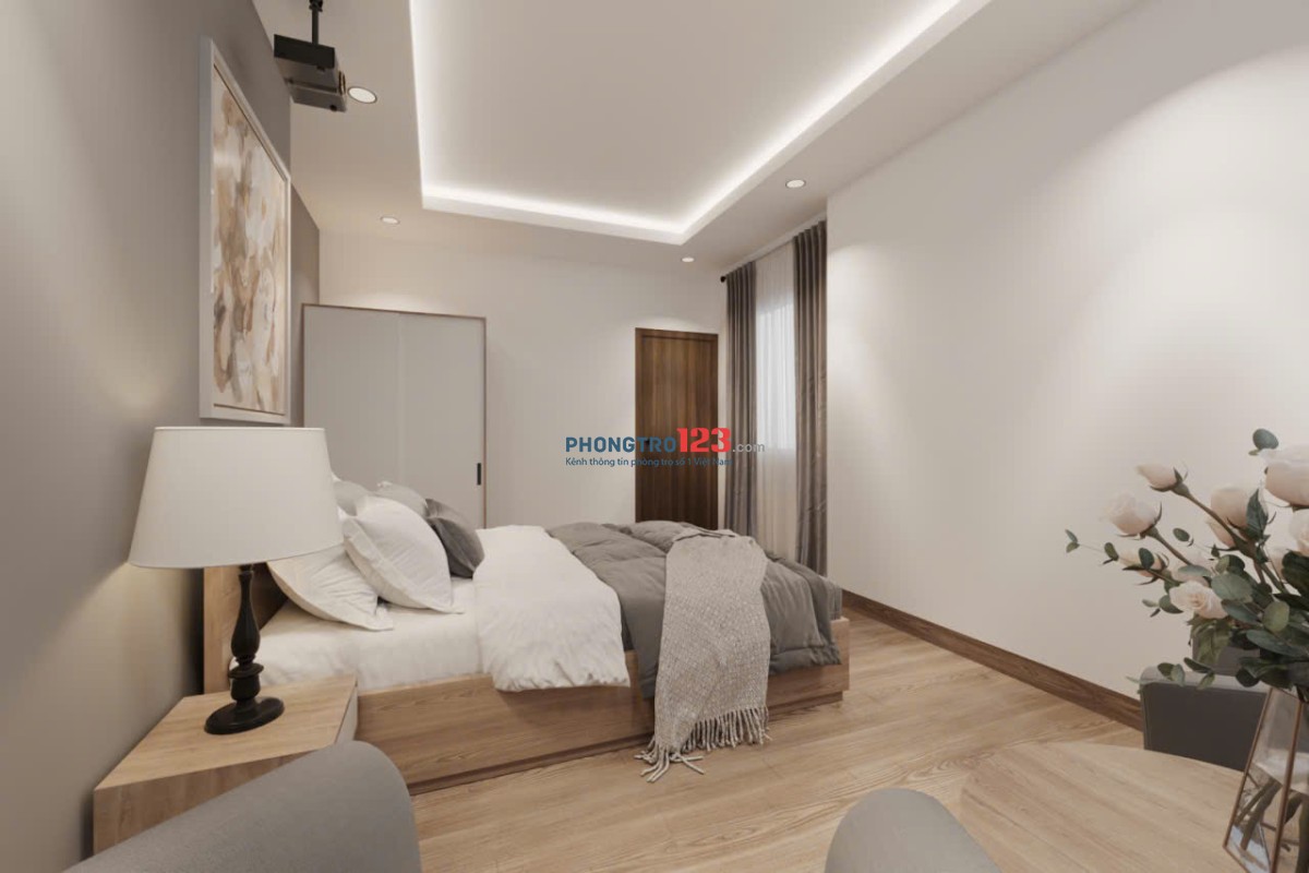 KHAI TRƯƠNG PHÒNG FULL NỘI THẤT CAO CẤP Ở BÌNH THẠNH NGAY CHỢ BÀ CHIỂU GIÁP Q3,Q1 - LH: 0334998413