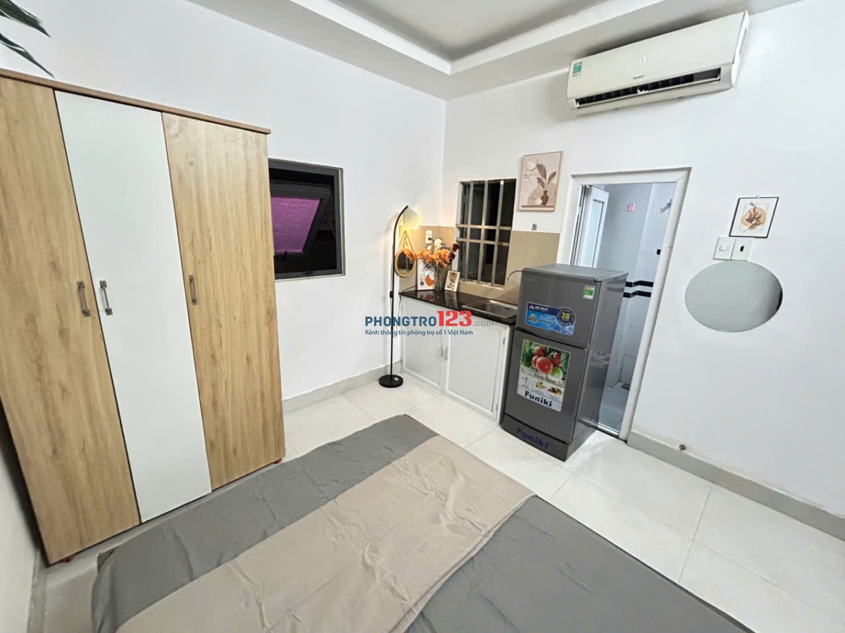 Cho thuê phòng cửa sổ trời full nội thất, gần Lotte Q7
