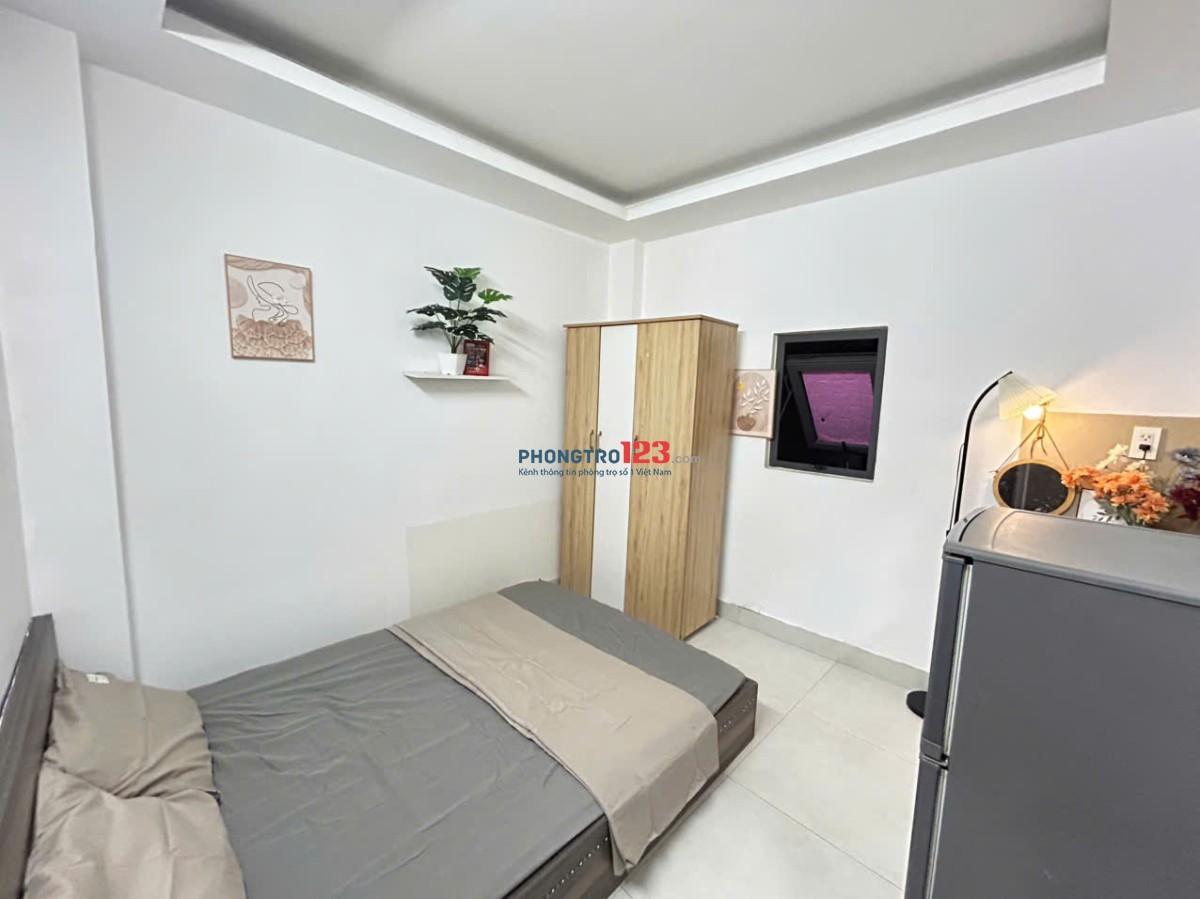 Cho thuê phòng cửa sổ trời full nội thất, gần Lotte Q7