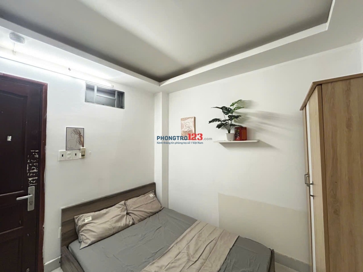 Cho thuê phòng cửa sổ trời full nội thất, gần Lotte Q7
