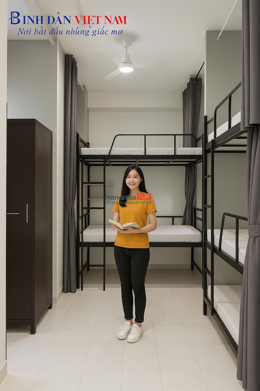 Đừng để lỡ ký túc xá siêu hot tại Bình Thạnh!