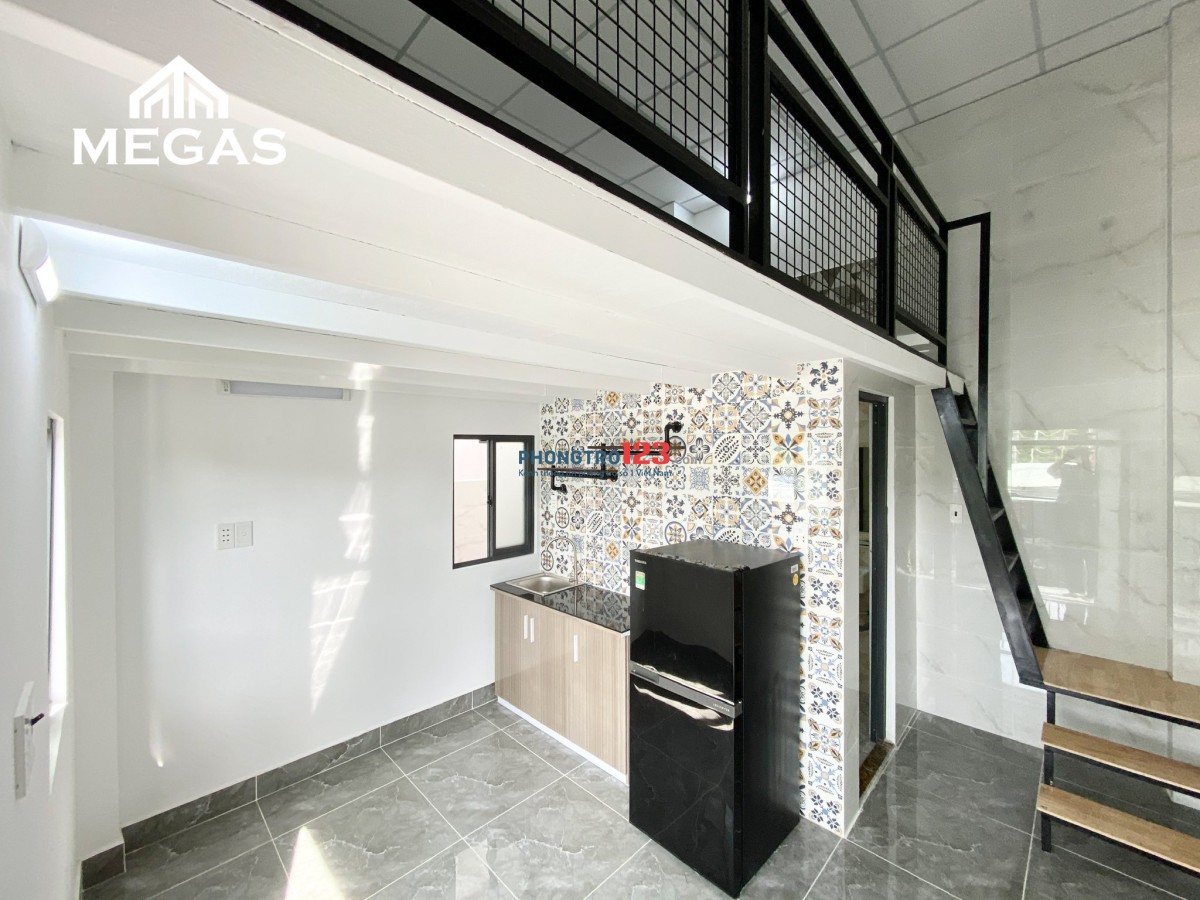 CHO THUÊ PHÒNG GÁC MỚI - NGAY LÊ VĂN THỊNH - CAO 1m8 RỘNG 30m2 - Full Nội Thất, Quận 2