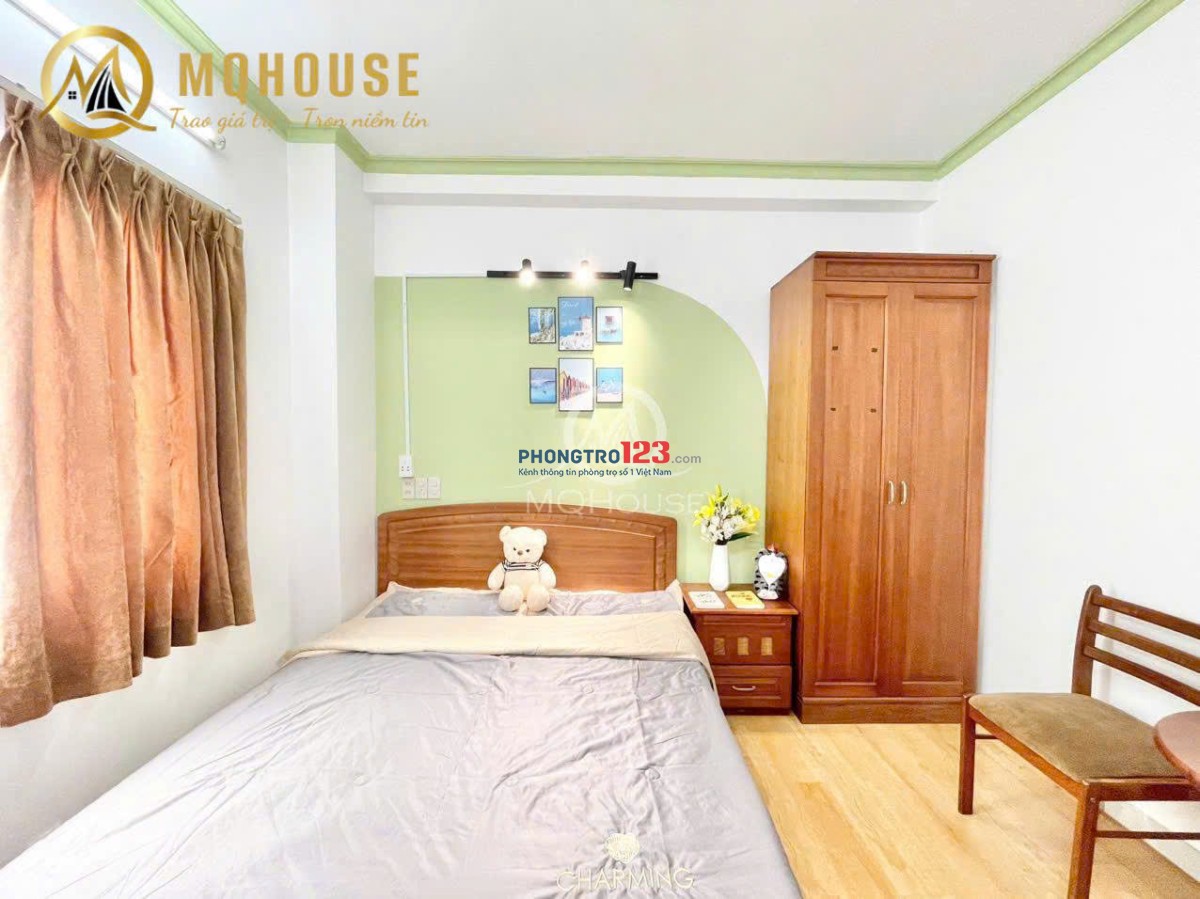  CĂN HỘ STUDIO ĐẸP – FULL NỘI THẤT GẦN SÂN BAY – CHỈ CẦN XÁCH VALI VÀO Ở 