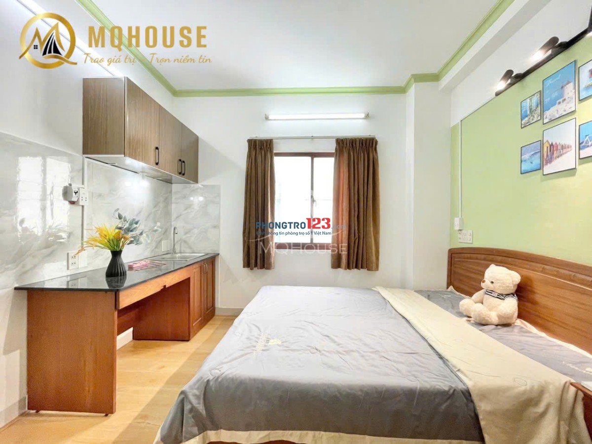  CĂN HỘ STUDIO ĐẸP – FULL NỘI THẤT GẦN SÂN BAY – CHỈ CẦN XÁCH VALI VÀO Ở 